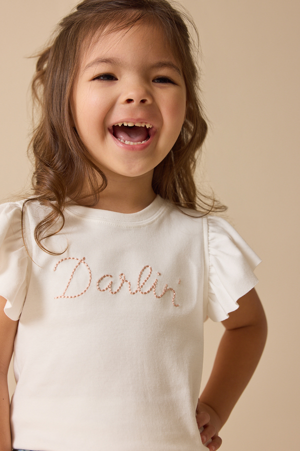 Darlin Flutter Sleeve Tee - Altar'd State