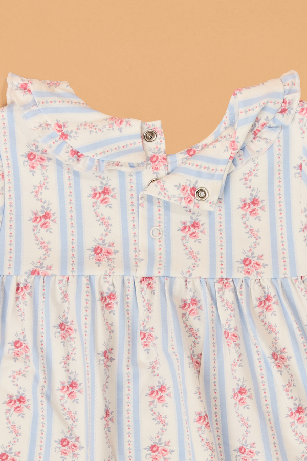 Anna Floral Peter Pan Dress Detail 3 - Altar'd State