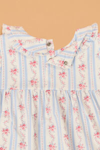 Anna Floral Peter Pan Dress Detail 3 - Altar'd State