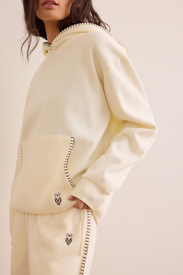 Take It Easy Whipstitch Sweatshirt Detail 4 - Altar'd State