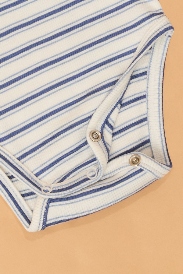 Louis Striped Long Sleeve Bodysuit Detail 3 - Altar'd State