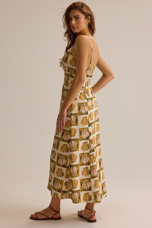 Hayley Shell Maxi Dress - Altar'd State - 