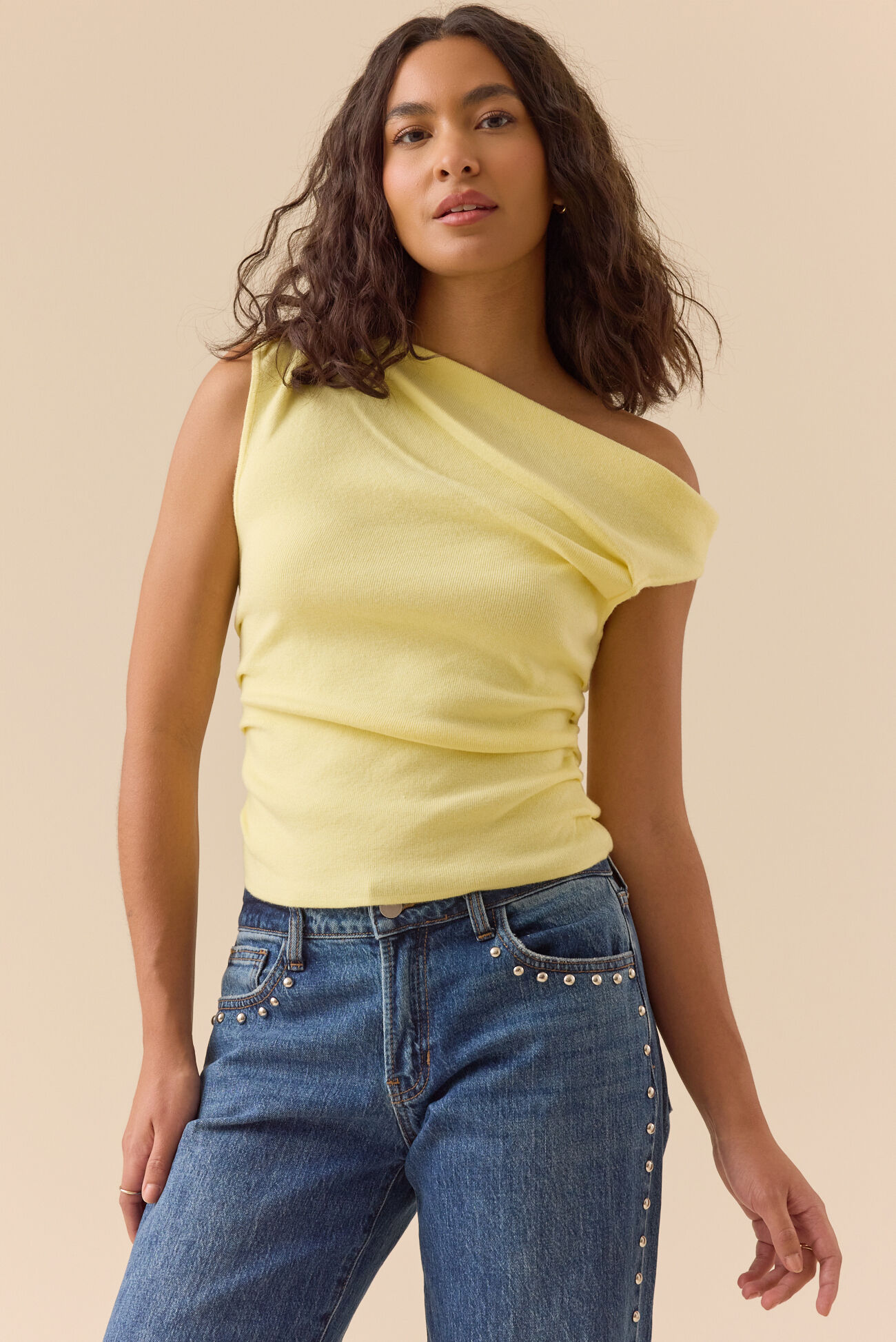 Madelyn One Shoulder Tank