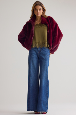 Jo Faux Fur Jacket - Altar'd State - 