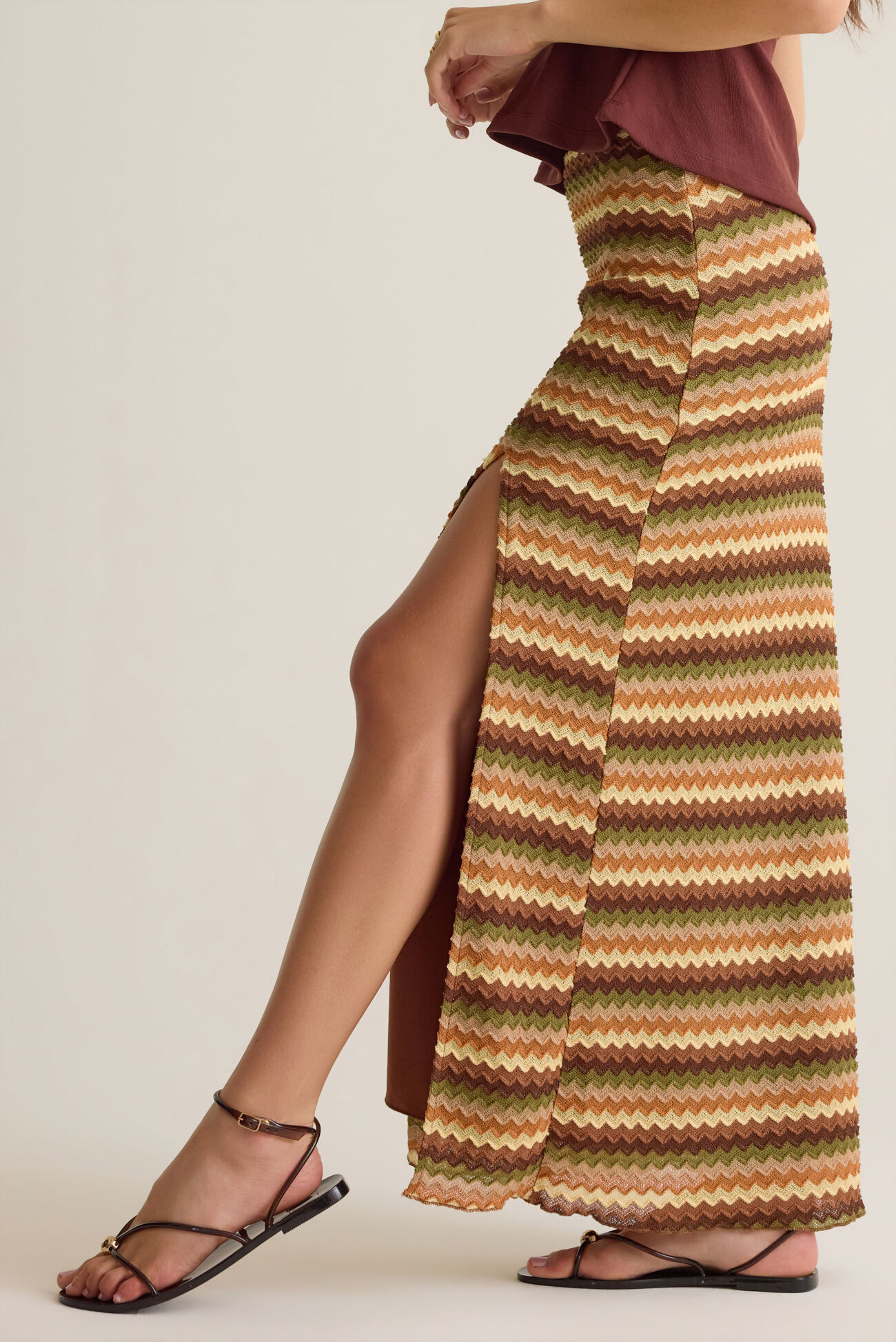 Lizzy Crochet Maxi Skirt
