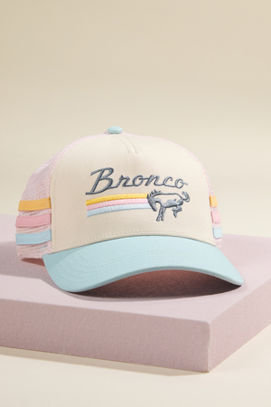 Striped Bronco Trucker Hat - Altar'd State - 