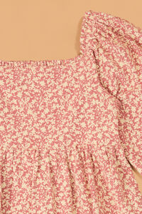 Livy Floral Toddler Dress Detail 3 - Altar'd State