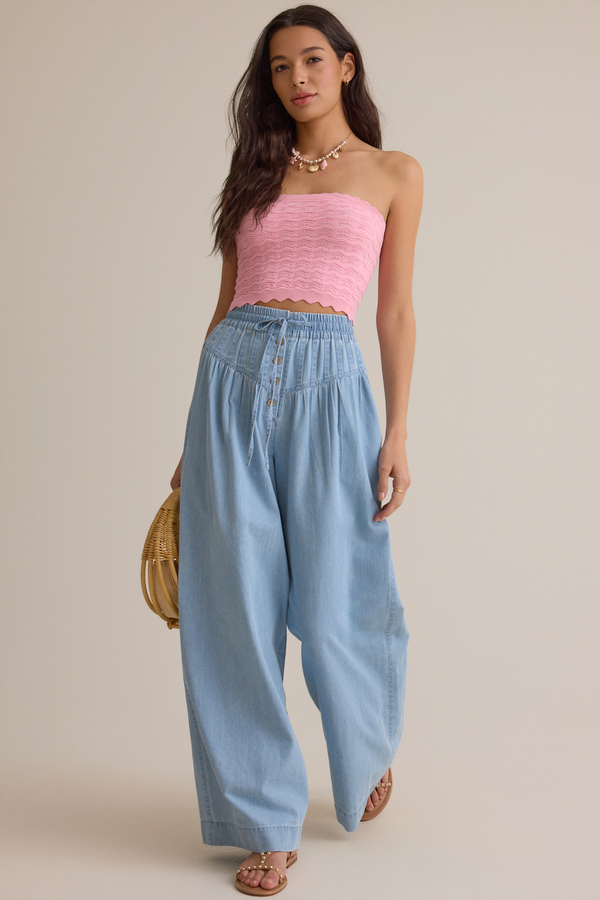 Hollis Smocked Pant - Altar'd State