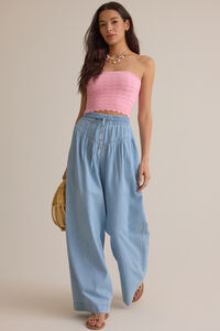 Hollis Smocked Pant - Altar'd State