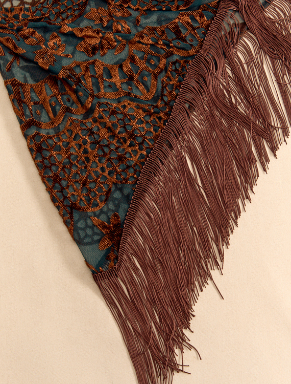 Skylar Fringe Scarf Detail 1 - Altar'd State