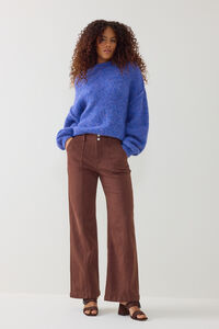 Jessie Double Button Trouser Jean Detail 3 - Altar'd State