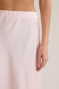 Lilou Lace Satin Midi Skirt Detail 3 - Altar'd State