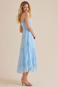 Tami Lace Tiered Maxi Dress Detail 3 - Altar'd State