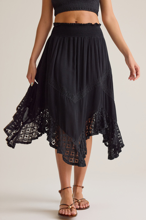 Dru Midi Skirt - Altar'd State - 