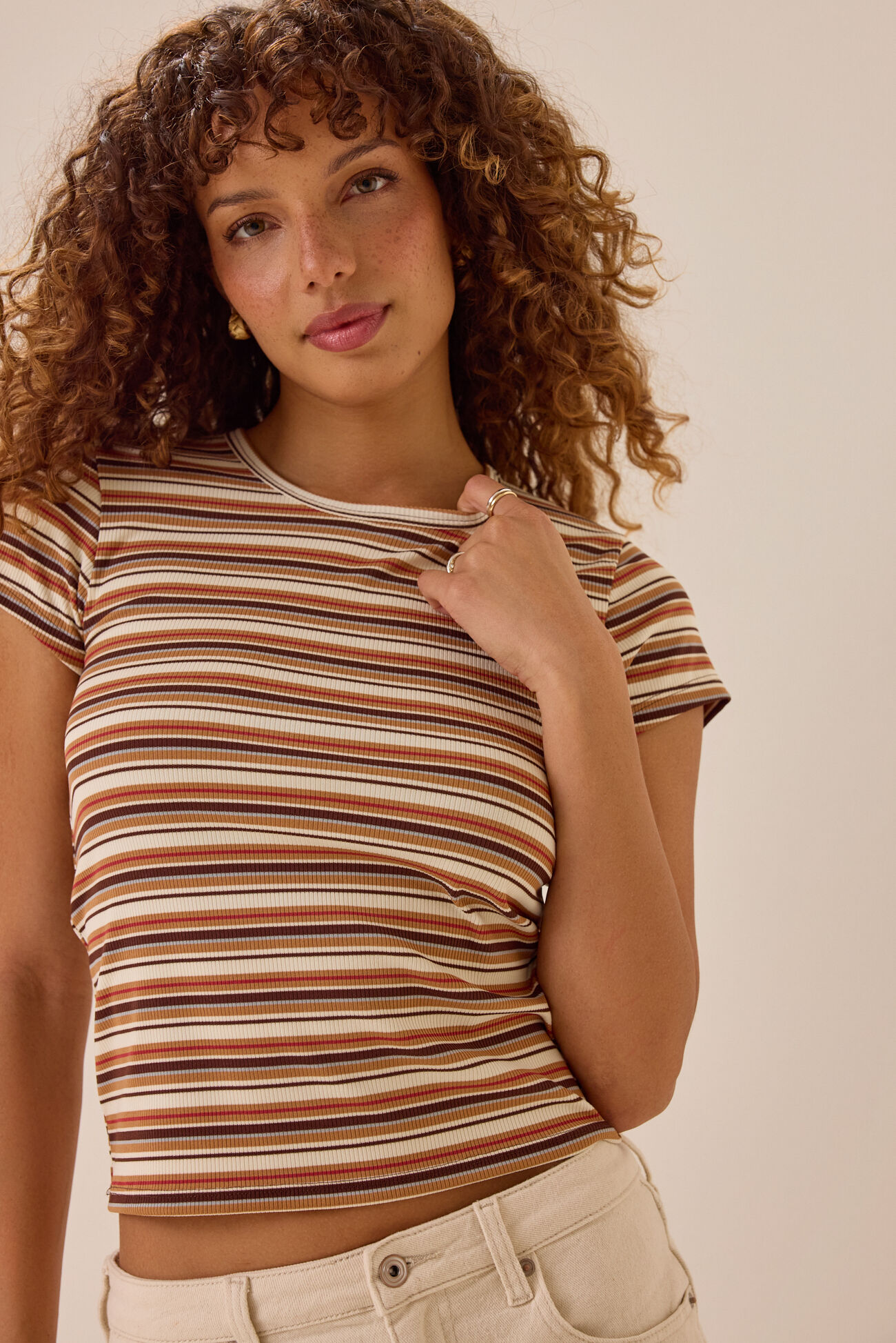 Marleigh Stripe Tee