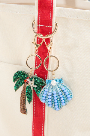 Beaded Shell Bag Charm - Altar'd State - 