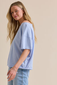 Alyssa Boatneck Tee Detail 3 - Altar'd State