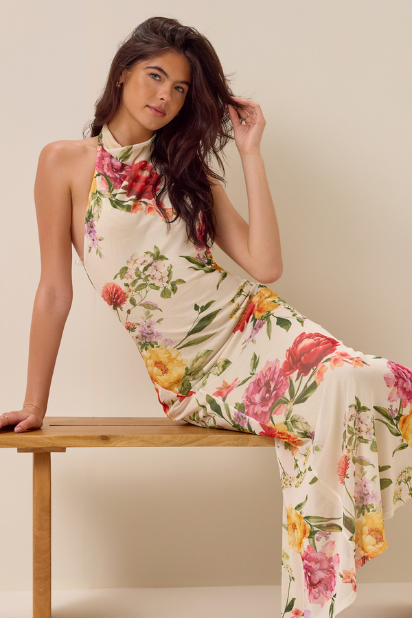 Zoya Floral Maxi Dress - Altar'd State