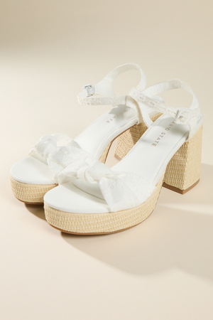 Haylee Embroidered Heel - Altar'd State - 