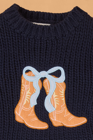 Willa Western Dress with Sweater Set - Altar'd State - 