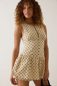 Rosalie Polka Dot Romper Detail 2 - Altar'd State