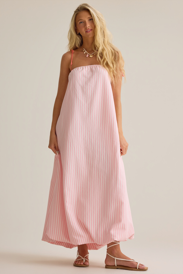 Lucy Striped Maxi Dress - Altar'd State