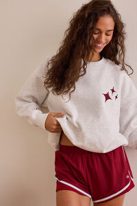 Focus On The Good Plaid Sweatshirt Detail 4 - Altar'd State