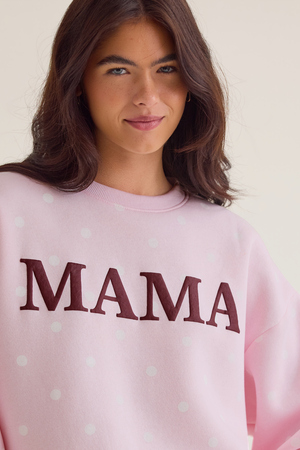 Penelope Polka Dot Mama Sweatshirt - Altar'd State - 