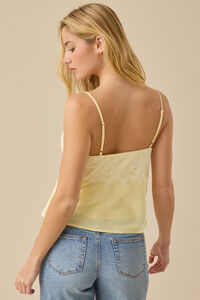 Terra Satin Lace Top Detail 5 - Altar'd State