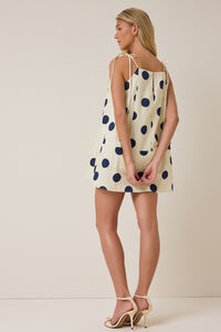 Bayley Polka Dot Mini Dress Detail 5 - Altar'd State