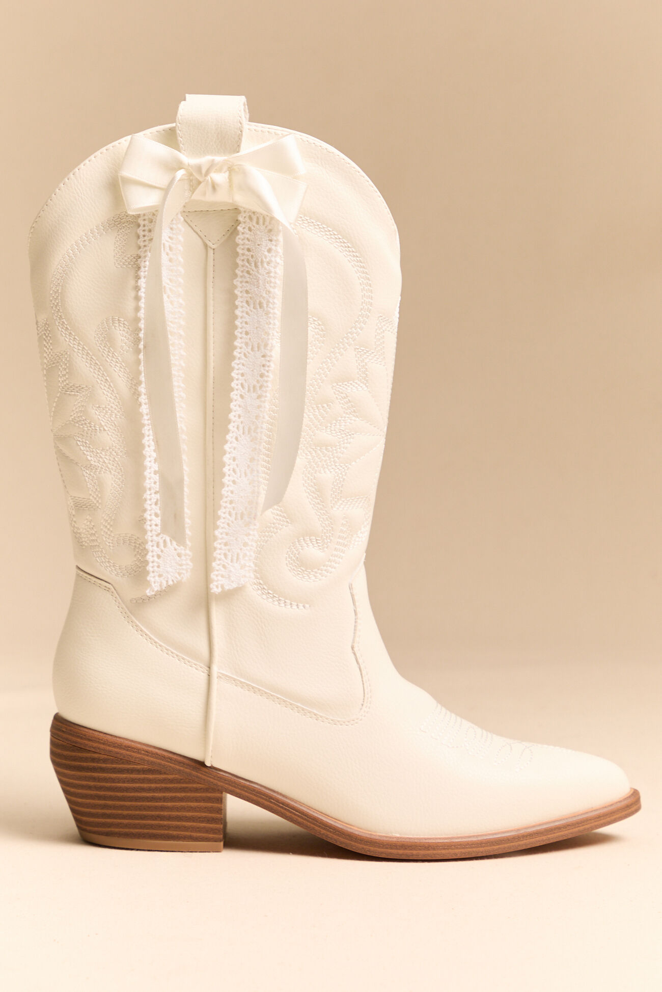 Leila Bow Western Boots