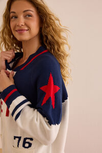 AS Revival America Zip Up Sweater Detail 6 - Altar'd State