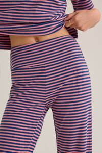 Alaya Stripe Lounge Pant Detail 2 - Altar'd State