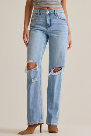 Olivia Straight Leg Jeans - Altar'd State - 