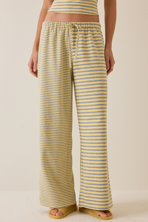 Ellie Kate Striped Pant Detail 3 - Altar'd State