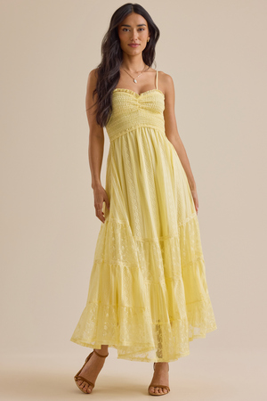 chinese dress ladies ALTAR'D STATE Caledonia Maxi Dress Ivory/Nude Size XS  Style Exchange  Boutique PGH