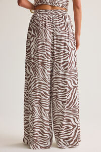 Diane Zebra Trouser Pant Detail 4 - Altar'd State