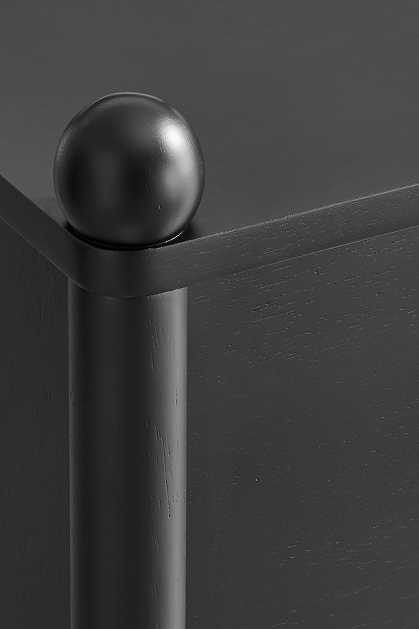 Mariposa Narrow Wood Nightstand Detail 5 - Altar'd State