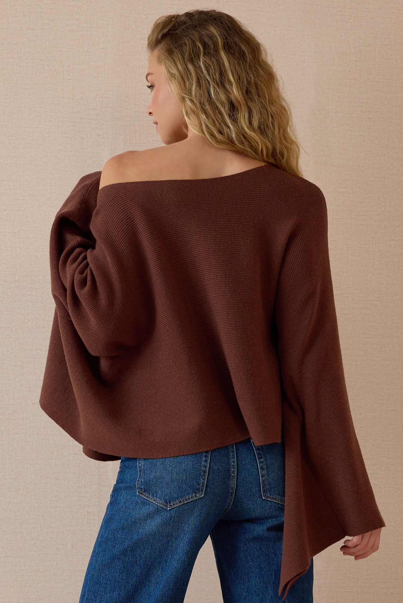 Delaney Knit Poncho