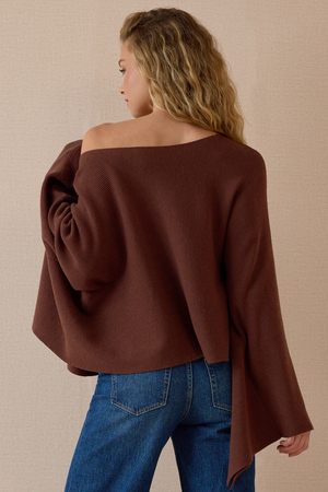 Delaney Knit Poncho - Altar'd State - 
