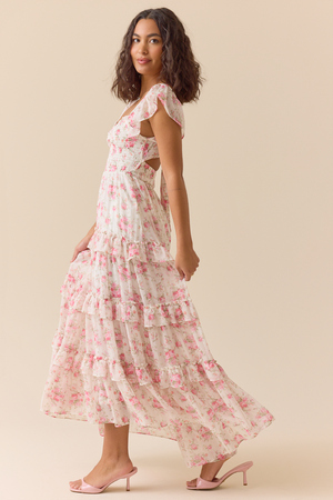 Korah Floral Maxi Dress - Altar'd State - 