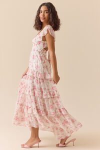 Korah Floral Maxi Dress Detail 4 - Altar'd State