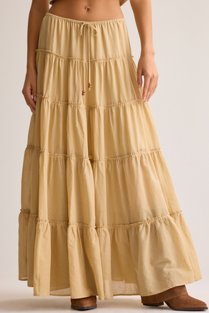 Liv Tiered Maxi Skirt - Altar'd State - 