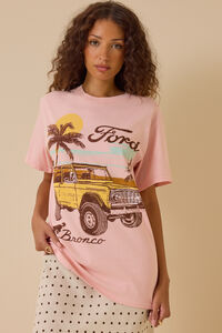 Ford Bronco Oversized Tee Detail 2 - Altar'd State