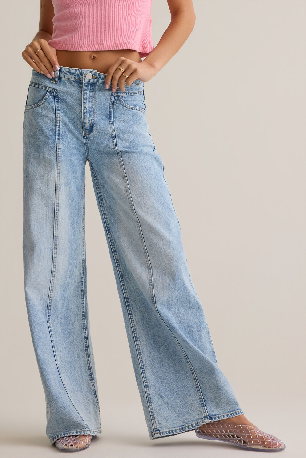 Peyton Wide Leg Jean