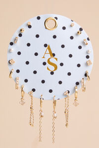 18k Gold Celia Polka Dot Earring Set - Altar'd State