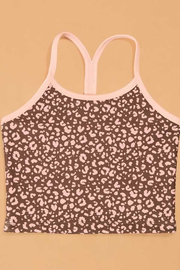 Gigi Leopard Tank Top Detail 3 - Altar'd State