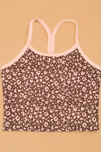 Gigi Leopard Tank Top Detail 3 - Altar'd State