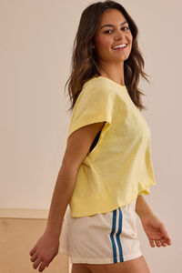 In Motion Circle Back Tee Detail 4 - Altar'd State