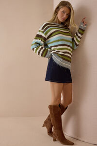Tomi Multicolor Sweater Detail 2 - Altar'd State